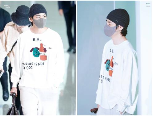 V (BTS) đeo hoa tai giống Jennie sau tin hẹn hò-2