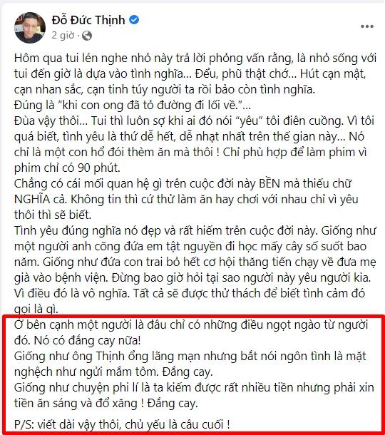 Đức Thịnh công khai góc khuất hôn nhân với Thanh Thúy-2