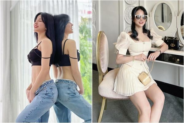 Diep Lam Anh shows off her waistline twice after giving birth after a turbulent marriage