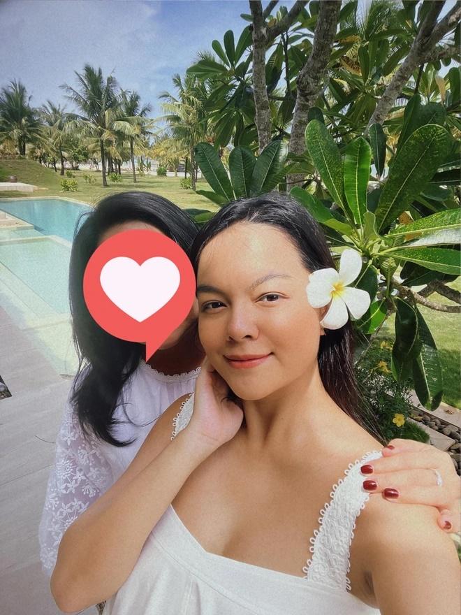 Pham Quynh Anh confidently shows off her bare face, the first round is stretched to the standard of a pregnant mother-5