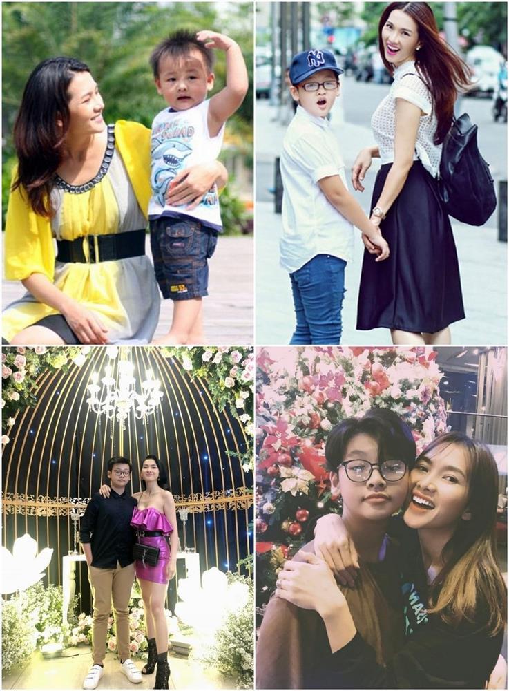 Chiều cao Anh Thư tính cả guốc cũng không bằng quý tử 15 tuổi-3