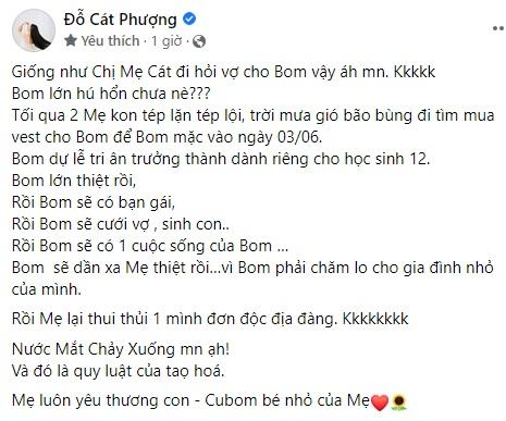 Vừa chia tay Kiều Minh Tuấn, Cát Phượng đã nghĩ tới ngày xa con-2