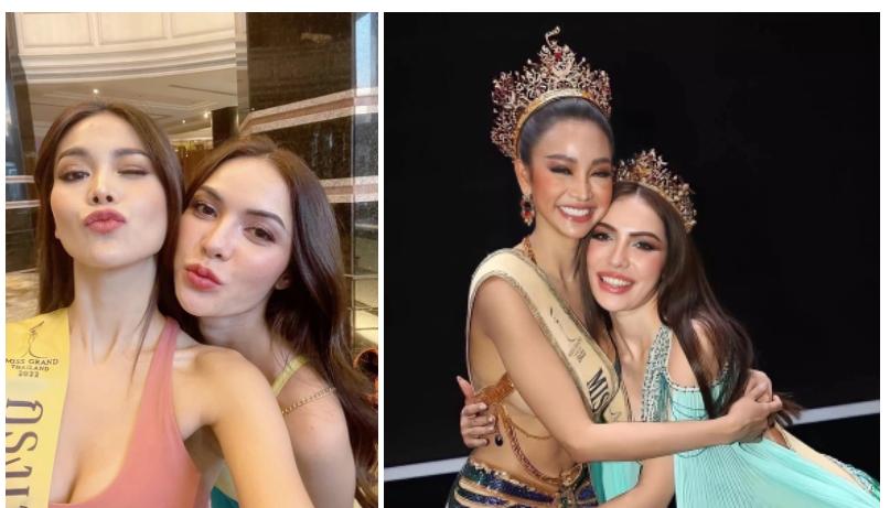 Hoa hậu và Á hậu Hòa bình Thái Lan 2022 bị nghi đang hẹn hò-4