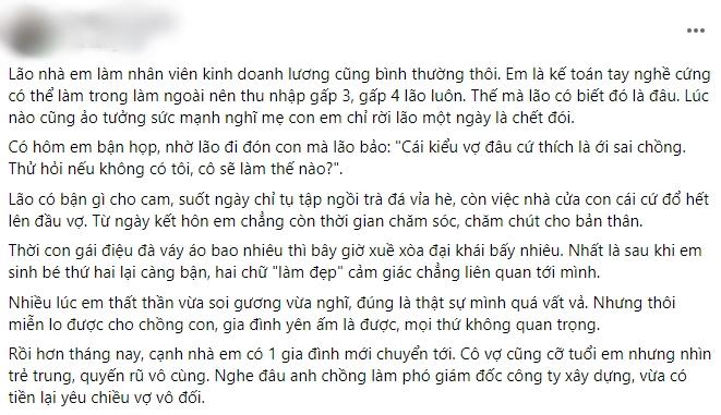 Chồng tấm tắc khen vợ hàng xóm, vợ phản pháo chồng tức nghẹn-1