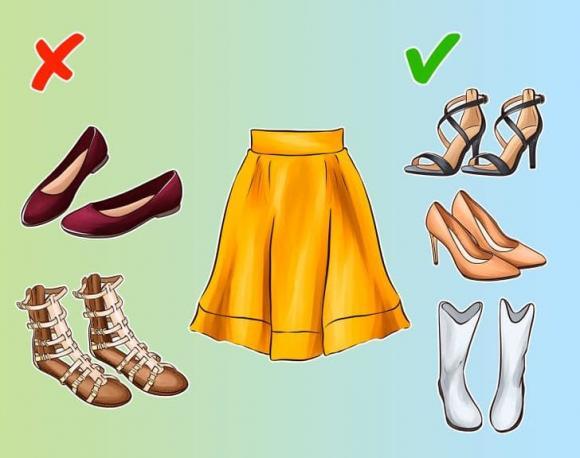 Mẹo kết hợp giày dép với những kiểu chân váy chị em ưa chuộng-2