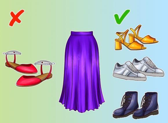 Tips to combine shoes with your favorite skirt styles-5