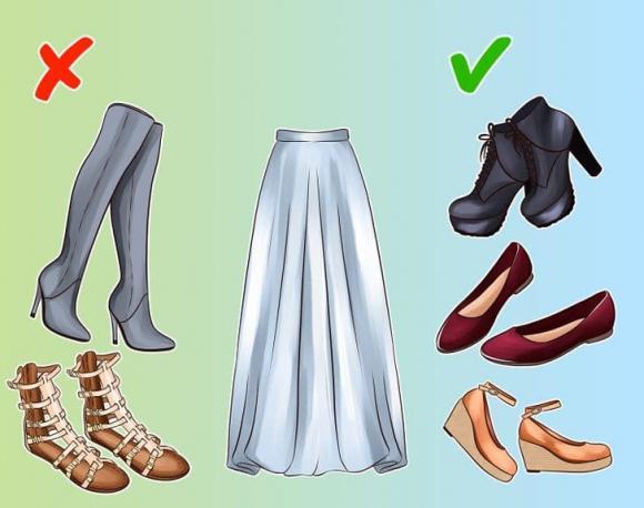 Tips to combine shoes with your favorite skirt styles-6