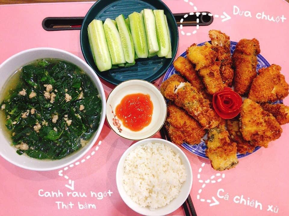 Loạt mâm cơm sinh viên chỉ dưới 80k được khen hết nước chấm-12