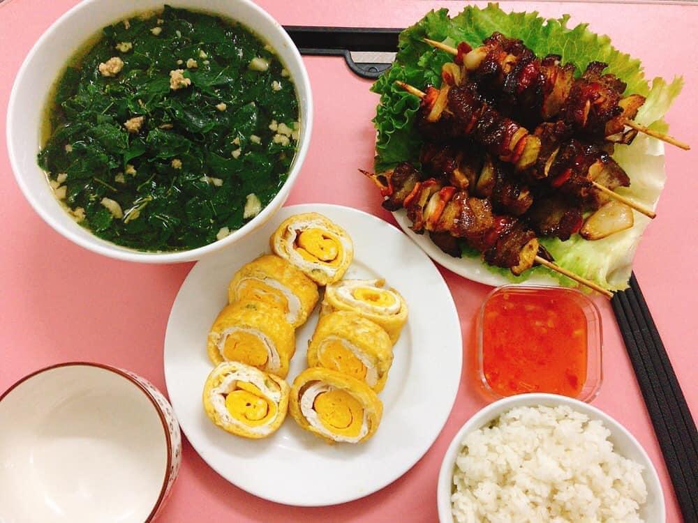 Loạt mâm cơm sinh viên chỉ dưới 80k được khen hết nước chấm-7