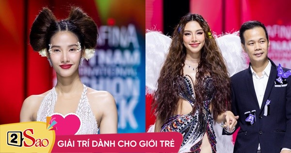 Thuy Tien is a vedette but the aura belongs to Hoang Thuy