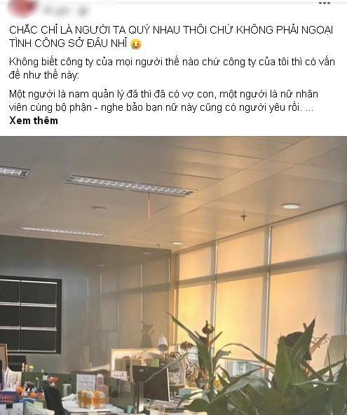 Tố sếp và đồng nghiệp gian díu mập mờ, chủ thớt bị dân tình bóc mẽ-1