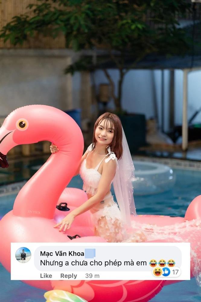 Diện bikini vóc dáng quá nuột, vợ Mạc Văn Khoa bị nghi sống ảo-6