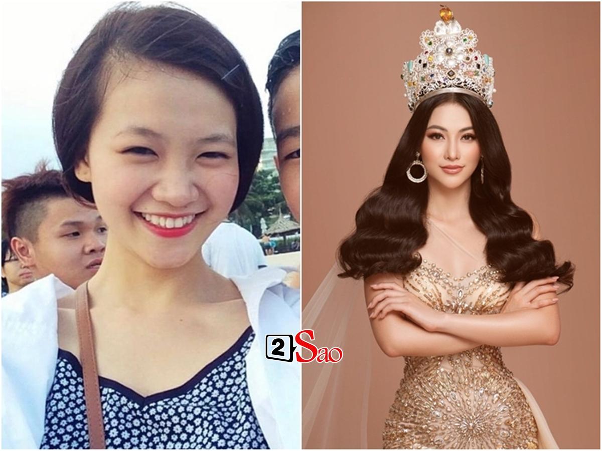 Miss Earth 2018 Phương Khánh khi còn là một cô bé đã có nụ cười rất tươi.