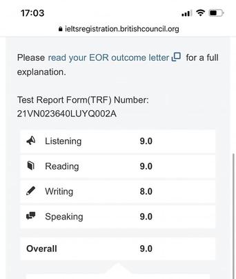 Nữ sinh 20 tuổi đạt 9.0 IELTS: Bảng điểm bị bóc phốt hàng dỏm-4