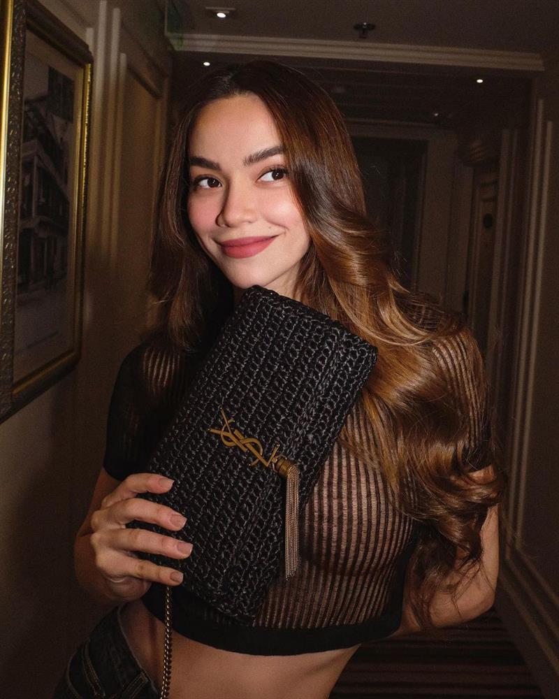 Thùy Tiên từ chối thả rông khi mặc lại áo xuyên thấu của Hà Hồ-5