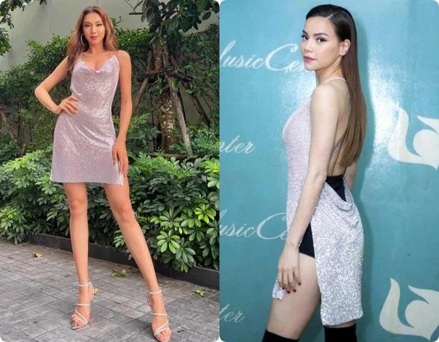 Thùy Tiên từ chối thả rông khi mặc lại áo xuyên thấu của Hà Hồ-8