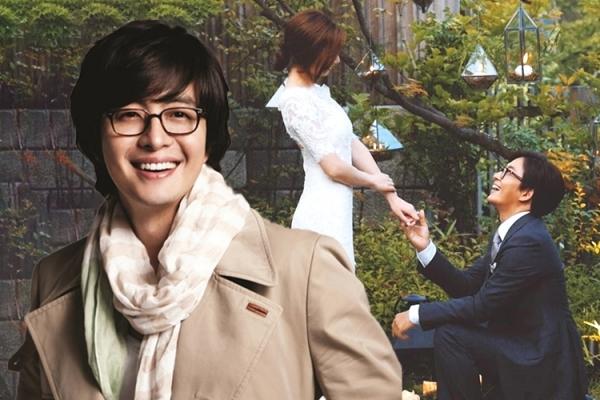 Bad scandal in life caused Bae Yong Joon to hide next to his wife