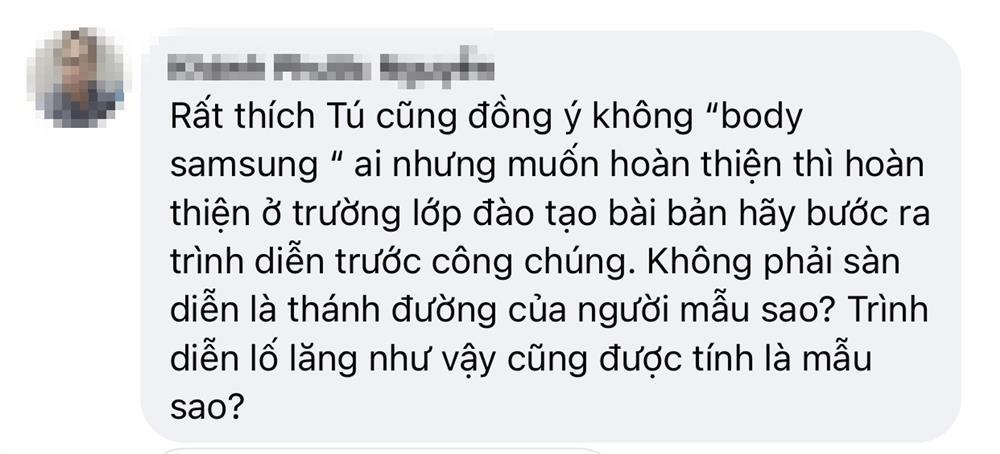 Minh Tú về phe Lê Bống sau màn catwalk bị chê gà Đông Tảo-5