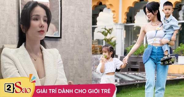 Diep Lam Anh wrote an emotional letter to her children after separating from her husband