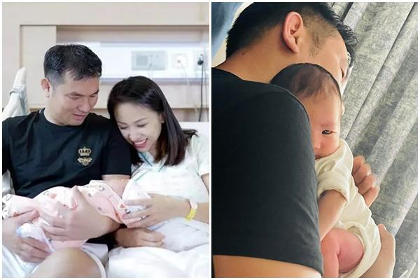 Vân Hugo lần đầu khoe trọn gương mặt ái nữ sơ sinh-7