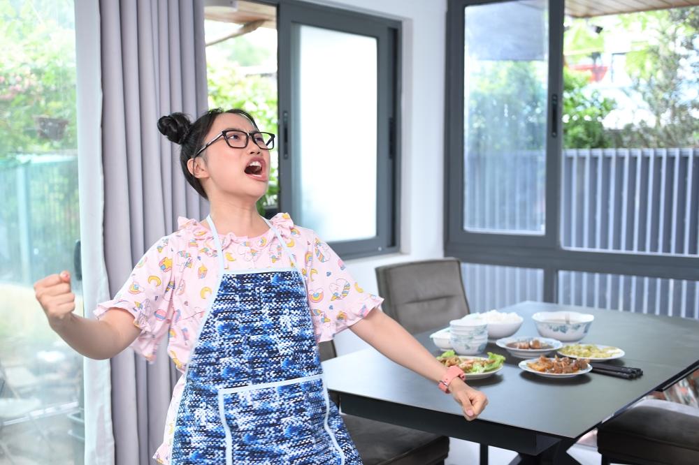 Phương Mỹ Chi hồn nhiên đúng tuổi khi đóng vai chính phim sitcom-2