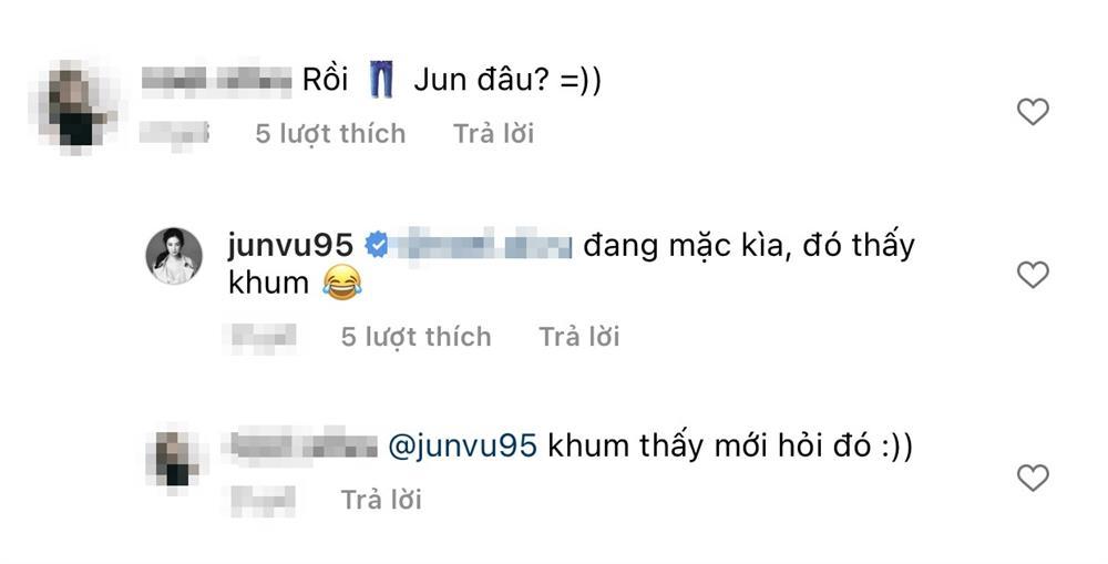 Jun Vũ mặc như không ngày 1/6 liền bị tra khảo: Quần đâu?-4