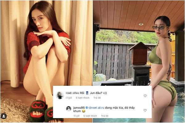 Jun Vu was dressed as if on June 1, when netizens rushed to ask where the pants were?