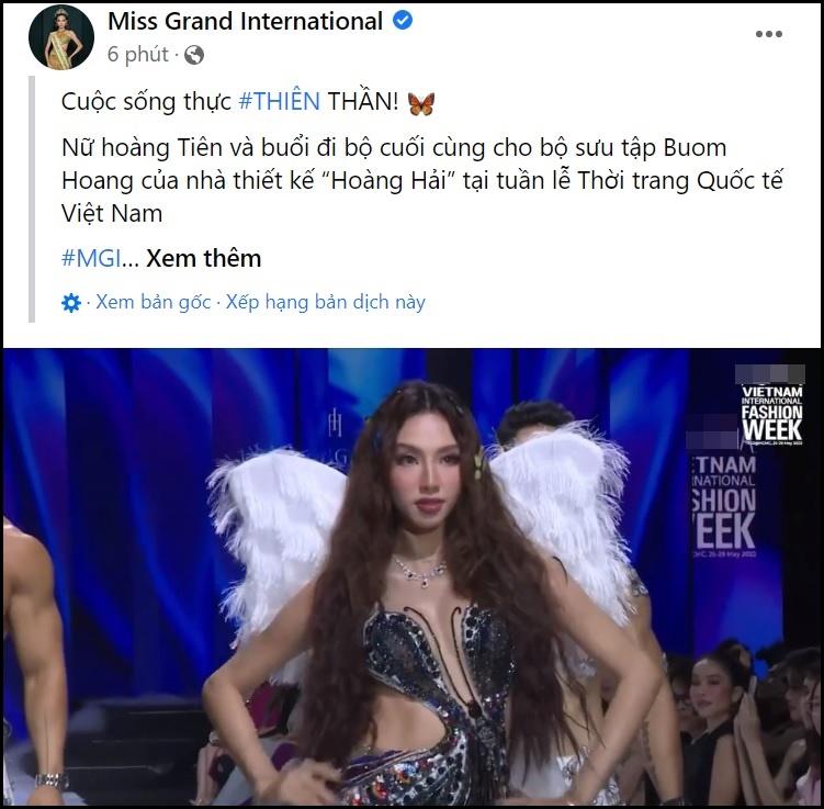 Miss Grand hid Thuy Tien's shocking fall-1