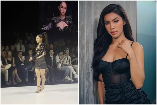 Minh Tú thanh minh sau khi bênh màn catwalk thảm họa của Lê Bống