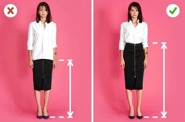 Stylist reveals 6 tips for mixing clothes to help you grow taller, even if only 1m50-4