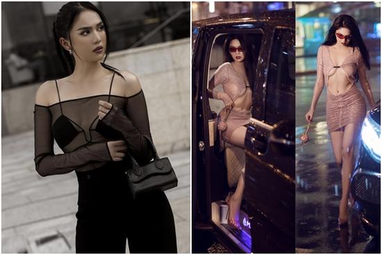 Ngọc Trinh o ép vòng 1 xập xệ, bẹt dí như bánh dày