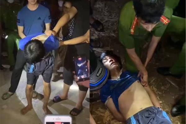 Đang ngồi xem ti vi, cụ ông bị hàng xóm chém tử vong-1