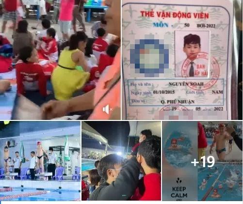 Hoa hậu Diễm Hương bức xúc khi con trai bị xử ép cuộc thi bơi-6
