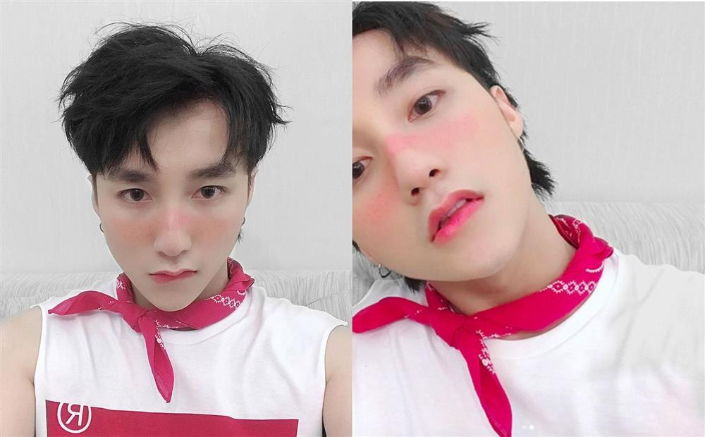 Ngô Kiến Huy đánh mất vẻ nam tính với layout sương mai-11