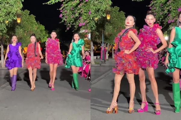Vũ Thu Phương đem điệu catwalk mổ cò đến Ơn Giời Cậu Đây Rồi-8