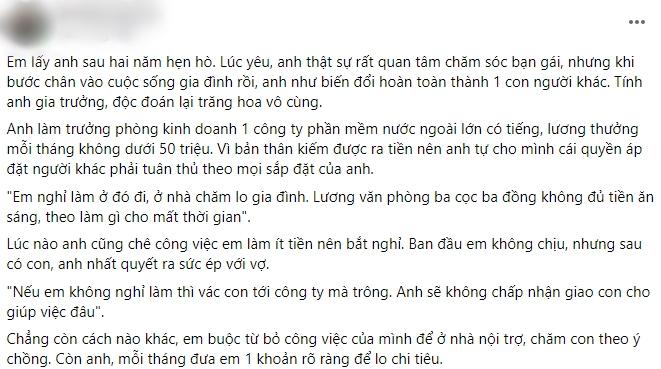 Chồng khinh vợ ly hôn xong chết đói, vợ tiết lộ sự thật tức đỏ mắt-1