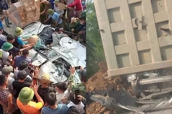 Tạm giữ hình sự lái xe ben gây tai nạn khiến 3 người chết ở Hòa Bình