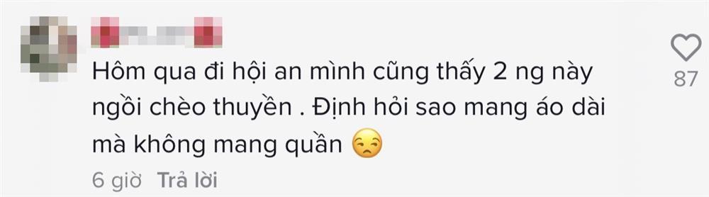 Du khách Thái mặc áo dài với quần đùi, ưỡn ẹo phản cảm ở Hội An-7