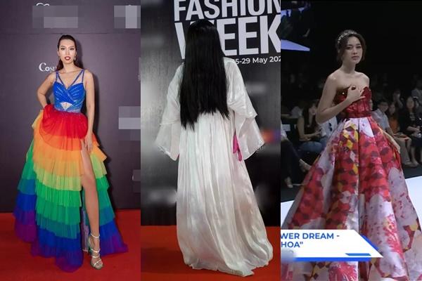 Hương Giang đeo găng tay thừa thãi - Lệ Hằng lộ body thẳng đuột-9