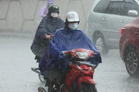 Miền Bắc đón mưa dông trong nhiều ngày tới