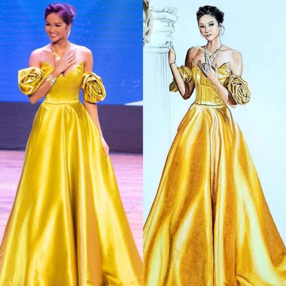 HHen Niê xuất thần hơn cả bản vẽ nhờ body đẹp như tạc-4