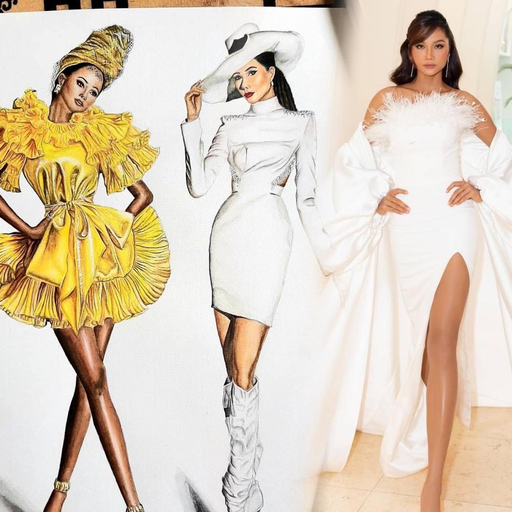 HHen Niê xuất thần hơn cả bản vẽ nhờ body đẹp như tạc-1