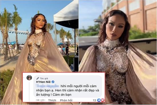 H'Hen Niê chấm thi Hoa hậu với đầu bết và style 'sợ đen da'