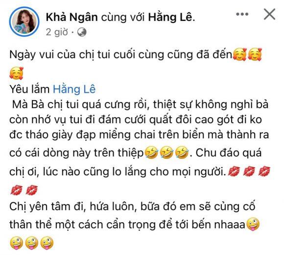 Đám cưới Minh Hằng cấm mang giày cao gót là vì Khả Ngân?-4