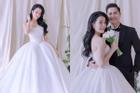 Karen Nguyễn mặc váy cưới được đính kết hơn 1.000 viên pha lê