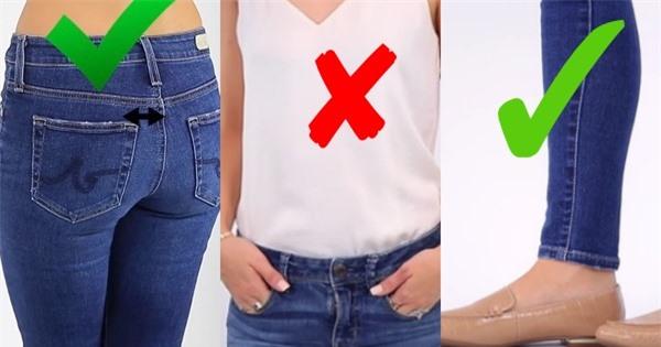 4 lỗi khi mặc quần jeans khiến bạn thành thảm họa thời trang-1