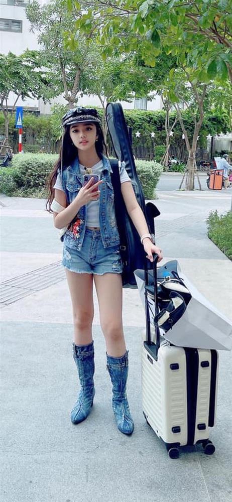 Con gái Bằng Kiều 12 tuổi cao 1m7, Lệ Quyên còn thua đau-6