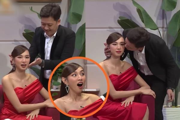 Trước Thùy Tiên, Trường Giang ôm hôn bao nhiêu đồng nghiệp nữ?-16