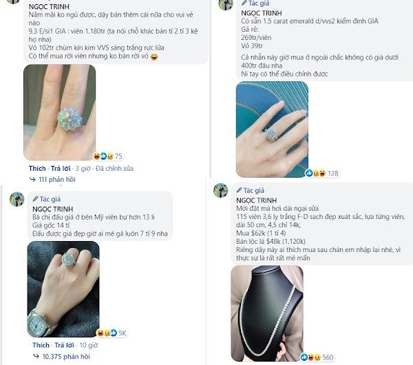 Ngọc Trinh bị nghi bán nhẫn 4 tỷ kém chất lượng chỉ là cú nổ dàn dựng-7