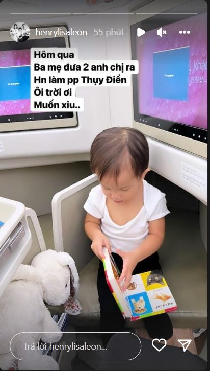 Hồ Ngọc Hà bất lực khi đưa 2 con đi làm hộ chiếu về quê nội-2